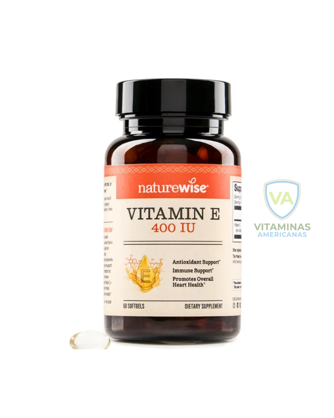 Vitamina E 400 UI (60 capsulas)